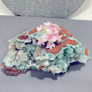 Vintage Aynsley Fine Bone China Pink/Floral Bouquet Brooch Pin - Made in England